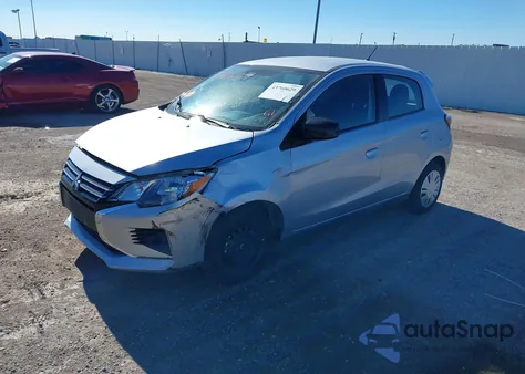 2022 Mitsubishi Mirage Es/Le z USA, uszkodzony, nr VIN ML32AUHJ8NH009003